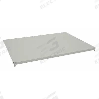 TENNSCO Shelf: 48 in x 36 in, 700 lb Load Capacity, Steel, 18 ga Decking, Light Gray - Solid Steel Decking Shelf Kits for Boltless Shelving