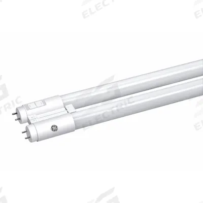 GE LAMPS U-SHAPED ADJUSTABLE LED BULB: T8, Medium Bi-Pin (G13) - LED Ballast-Bypass (UL Type B) U-Bend Lamps