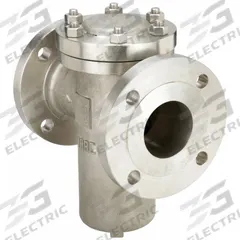 SSI Basket Strainer: Stainless Steel, 0.0468 in Screen Size, Single, Flanged, 3 in, 11 1/4 in Ht (MPN 0300-150B1FT-B). Key specifications — Brand: SSI; Compatible Product Type: Water Cooling; Gasket Material: PTFE; Screen Material: 304 Stainless Steel.