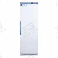 Controlled Room Temperature Cabinet: 115V AC, 68°F to 77°F, 23 3/8 in Overall Wd, 72 in Overall Ht (MPN ARS15PV-CRT). Key specifications — Brand: ACCUCOLD; Voltage: 115V AC; Includes: (7) Shelves; Door Hinge: Right Hinge.