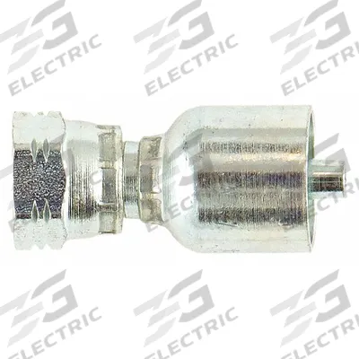 PARKER Hydraulic Crimp Fitting: Steel x Steel, Straight, -16 For Hose Dash Size - Parker Crimp Hydraulic Hose Fittings with BSPP Connection