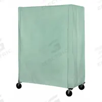 EAGLE GROUP Utility Cart Cover: Green, Nylon, Hook-and-Loop, 48 in Wd, 86 in Ht, 24 in Dp (MPN CVC-86-2448-LG). Key specifications — For Use With: Any Standard Eagle Cart; Brand: EAGLE GROUP.