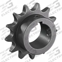 TSUBAKI Single Strand Sprocket: 50, For 5/8 in Chain Pitch, 1 1/4 in Bore Dia, 13 Teeth, Steel (MPN 50B13F-1 1/4). Key specifications — Brand: TSUBAKI.