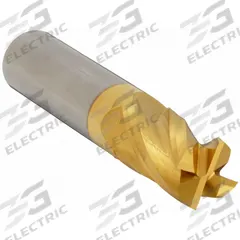 APPROVED VENDOR Square End Mill: Carbide, TiN Coated, 4 Flute, 7/32" Mill Dia, 7/16" LOC, 2" OAL (MPN 203-001121)