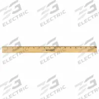 WESTCOTT Ruler: 05018, 18 in, 0.2 in Thick, 1/16 in, Clear, Black, Rigid, Printed Graduation Mark. Key specifications — attr939978: 1/16 in; attr934745: WESTCOTT; attr944509: Clear; attr939993: Decimal; attr986193: Printed.