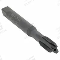 CLEVELAND Spiral Point Tap: M8x1 Metric, 6H, 3 Flute, Plug Chamfer, Black Oxide Cobalt (MPN C86240)