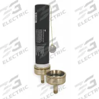 LDI INDUSTRIES Grease Cartridge Adapter: Grease Cartridge Adapter, Brass, 1/4 in Connection Size (MPN GCA200)