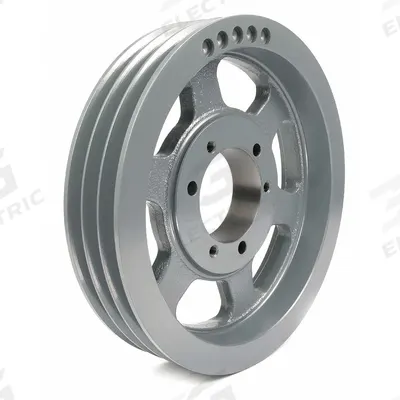 APPROVED VENDOR V-Belt Pulley: 5V1500, 3 Groove, 15 in OD, Bushed Bore - Bushed-Bore Cast-Iron Wedge V-Belt Pulleys