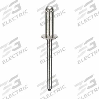APPROVED VENDOR Blind Rivet,1.873" L,0.188" dia,PK250: Inch, 1 7/8 in Overall Lg, 9/16 in Body Lg - Domed-Head Blind Rivets