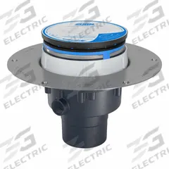 ZURN Floor Drain: 9 7/8 in Overall Dia, 5 in Grate Size, 4 in Nominal Pipe Size, Solvent Weld, PVC (MPN EZ2-PV3-SS). Key specifications — Color: Silver; Connection Type: Solvent Weld; Brand: ZURN; Includes: Stainless Mesh Screen.