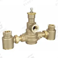 POWERS Hot Water Master Mixing Valve: 3/4 in Inlet Connection Size, 1 in Outlet Connection Size (MPN 3/4 x 1 LFMM432-1). Key specifications — Brand: POWERS.