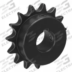 TSUBAKI Single Strand Sprocket: 50, For 5/8 in Chain Pitch, 1 in Bore Dia, 15 Teeth, Steel (MPN 50B15F-1). Key specifications — Brand: TSUBAKI.