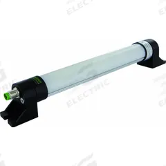 MURRELEKTRONIK Machine Tool Light: LED, IP54, 638 mm Lg, 4-Pin M8 Male w/o Leads, 5500K, 24VDC (MPN 4000-75800-1715016). Key specifications — Brand: MURRELEKTRONIK; Electrical Connection Type: 4-Pin M8 Male A-Coded; Lens Material: Polystyrene; Operating Voltage: 24V DC; Voltage: 24VDC; Lead Length / Connection: 4-Pin M8 Male w/o Leads.