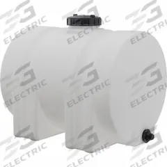 BUYERS PRODUCTS Storage Tank: Single Wall, Horizontal, 35 gal, Open Top, 3/16 in Wall Thick, 23 in (MPN 82126189). Key specifications — Construction Material: Polyethylene; Brand: BUYERS PRODUCTS.