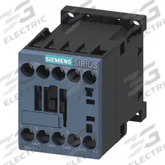 SIEMENS IEC Control Relay: DIN-Rail & Surface Relay Mounting, 120V AC Coil Volt, 4NO, 10 A (MPN 3RH21401AF00). Key specifications — Brand: SIEMENS.