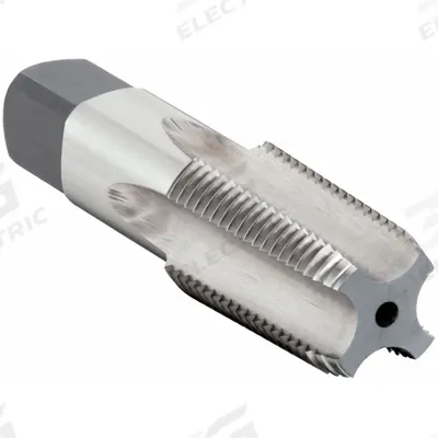 WIDIA GTD Pipe and Conduit Thread Tap: 1/2"-14 NPT/ANPT, H2, 4 Flute, Plug Chamfer - Pipe Taps for Aluminum