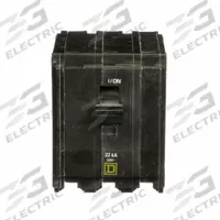 SQUARE D Miniature Circuit Breaker: 25 A, 120/240V AC, Three Phase, 22kA at 120/240V AC, 3 Poles (MPN QO325VH). Key specifications — Phase: Three; Amps: 25 A; AC Voltage Rating: 120/240V AC; Max. AIR Rating: 22kA at 120/240V AC; For Use With: QO Load Centers and NQ Panelboards; Brand: SQUARE D.