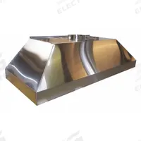 HEMCO Fume Hood: Stainless Steel, 1000 CFM, Vapor Proof, 30 in Overall Dp, 4 ft Overall Wd, 0 Speeds (MPN 13140). Key specifications — Brand: HEMCO; Lighting Type: Vapor Proof; Air Flow: 1000 CFM; For Use With: Hot Plates; Housing Finish: Chrome Plated.