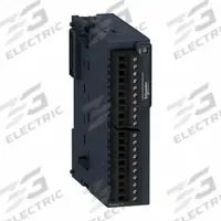 SCHNEIDER ELECTRIC Analog Input Module: (4) Analog In (MPN TM3TI4). Key specifications — Manufacturer Part Number: TM3TI4; Power Required: 24V DC; Product Type: Analog Input Module; Series: M262; Mounting Style: Panel; Number and Type of Inputs: (4) Analog.