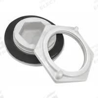 HUBBELL-WIEGMANN Hole Plug: Nonmetallic, For 0.5 in Hole Dia - Max, Fiberglass, 4X, Matte, Gray (MPN HW-FGHP-PB-000). Key specifications — Color: Gray; Brand: HUBBELL-WIEGMANN; Finish: Matte; For Hole Type: Conduit; Includes: Gasket; Material: Fiberglass; NEMA Enclosure Rating: 4X.