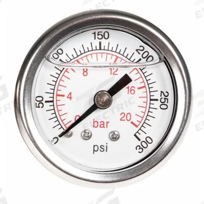 MI-T-M Pressure Gauge: 22-0271 - Air Compressor Parts