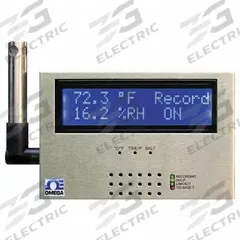 OMEGA Environmental Monitor: 10%to 100% Relative Humidity Measured, 1°F to 1,000°C, 0°C to 60°C (MPN ISD-TH). Key specifications — Interface: Ethernet; Parameters Measured: Temperature °C; Brand: OMEGA; Features: Virtual Chart Recorder; Includes: Battery; Software Options: Software Included; Data Logger Type: Temperature.