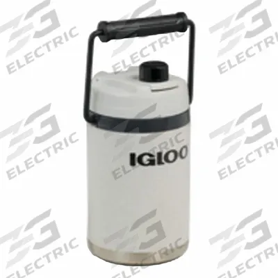 IGLOO Chug Bottle: 54 oz Capacity, White, Plastic/Stainless Steel, BPA-Free - Insulated Stainless Steel Water Bottles