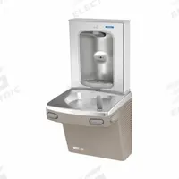 OASIS Drinking Fountain with Bottle Filler: On-Wall, 8 gph @ 50°F, Stainless Steel, Tan (MPN PG8FEBF SAN). Key specifications — Brand: OASIS; Housing Material: Stainless Steel; Filter Access: Top Panel Access; Housing Finish: Sandstone; Chilling Capacity: 8 gph @ 50°F; Housing Color: Tan.