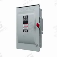 SIEMENS GF323NRA: Fusible, 100 A, Single or Three Phase, 240V AC, Galvanized Steel, Outdoor. Key specifications — Brand: SIEMENS.