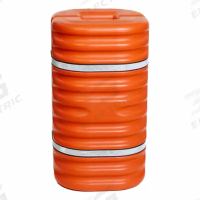 EAGLE Column Protector: 42 in, 6 in, 6 in, Round/Square, 6 in Compatible Column Dia - Column Protectors with Square Centers