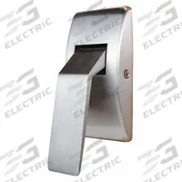 ABH Door Lockset: Passage Paddle Locksets, Brass, ADA Compliant (MPN 6818-3-A-US3-Q). Key specifications — Style: Push Up/Pull Up.