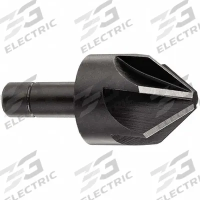 KEO Countersink: 90°, 6 Flute, 1/4 in Body Dia - Smooth-Finish Six-Flute Countersinks