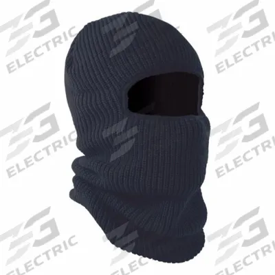 ERGODYNE Balaclava: Balaclava, Navy, Universal, Balaclava, Acrylic - Balaclavas