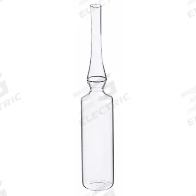 WHEATON Clear Ampule: 10 mL, 19 mm Body Dia, Round, Colorless - Glass Ampules
