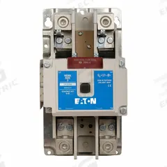 EATON NEMA Magnetic Contactor: Non-Reversing, 3 Poles, NEMA Size 5, 270 A, 208V AC (MPN CN15SN3E). Key specifications — Brand: EATON.