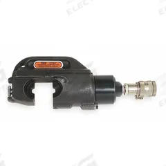 COLOR-KEYED KUBE Remote Powered Crimping Head: 900 kcmil Max Copper, 750 kcmil Max Aluminum, 15500 (MPN 13100A). Key specifications — attr664980: COLOR-KEYED KUBE; attr664997: Remote Hydraulic Crimping Tool; attr664982: Thomas and Betts; attr664983: 15500.