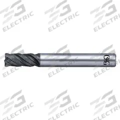 OSG Roughing End Mill: Carbide, WXL Coated, 4 Flute, 5/16" Mill Dia, 5/8" LOC, 0.02" Chf, 3" OAL (MPN 38201011)