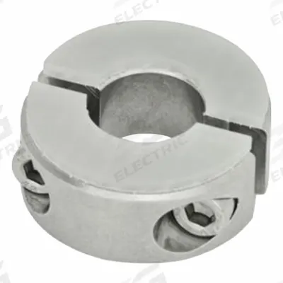 JW WINCO Shaft Collar: 2-Piece, Stainless Steel, Clamp-On, 30 mm Bore Dia - Stainless Steel Vibration- & Sound-Damping Shaft Collars