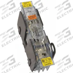 BUSSMANN Fuse Block Cover: For J Fuse Class or Type, 600 V AC, Non-Indicating, 0 A – 30 A (MPN CVR-J-60030). Key specifications — Compatible Fuse Series: JM; Manufacturer Part Number: CVR-J-60030; Brand: BUSSMANN.