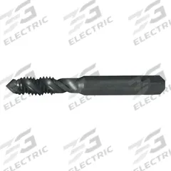 CHICAGO-LATROBE Spiral Flute Tap: 3/8"-24 UNF, H3 / 2B, 3 Flute, Plug Chamfer (MPN 282567)