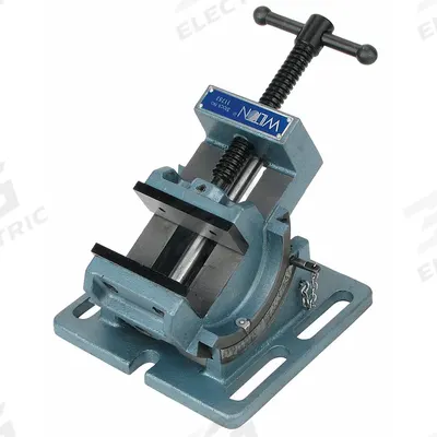 WILTON Machine Vise: 4 in Jaw Face Wd, 4 in Max Jaw Opening, 1 1/2 in Throat Dp - Cradle-Style Angle Drill Press Vises
