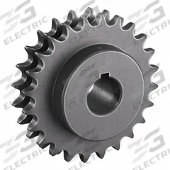 TRITAN Roller Chain Sprocket: 80-2, For 1 in Chain Pitch, 2 in Bore Dia, 24 Teeth, Steel (MPN D80BS24 X 2). Key specifications — Brand: TRITAN.