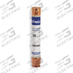 MERSEN Fuse: Class RK5, TRS-R Series, Time-Delay, 5.6 A, 600 V AC, 600 V DC, Non-Indicating (MPN TRS5-6/10R). Key specifications — Series: TRS-R.