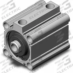 SMC Compact Cylinder: 50 mm Bore Dia, 50 mm Stroke Lg, Through Hole Mounting, Aluminum, 1/4 in NPT (MPN NCQ2KB50-50DZ). Key specifications — attr946022: Through Hole; attr946024: Single Rod; attr946038: NCQ2; attr1123057: Non-Rotating Rod; attr945997: SMC.