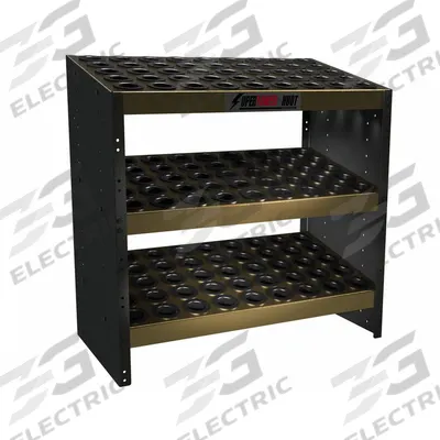 HUOT CNC SuperTower: For HSK63A Taper - Heavy-Duty Floor-Mount CNC Toolholder Racks