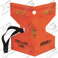 JOHNSON LEVEL Post Level: Nonmagnetic, 3 in x 5 1/2 in x 7 3/4 in, Polystyrene, Hanging Hole, 1 mm/m (MPN 175-O). Key specifications — attr939369: Polystyrene; attr934741: JOHNSON LEVEL; attr986192: Acrylic.
