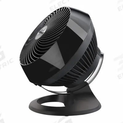 VORNADO Circulating Fan: 10 1/8 in Blade Dia, Non-Oscillating, 4 Speeds, Stationary - Pivoting Compact Fans
