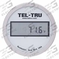 TEL-TRU Digital Thermometer: -67°F to 302°F, +/-0.4, 0.1°F /0.1°C, Fahrenheit (MPN ND3CXDV11W1-P12046). Key specifications — Brand: TEL-TRU; Accuracy: +/-0.4.