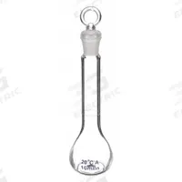 APPROVED VENDOR Volumetric Flask: 10 mL, Colorless, Conical, 0.02 mL, Includes Closure (MPN 5YHZ4). Key specifications — Shape: Conical; Tolerance: 0.02 mL; Body Color: Colorless; Brand: APPROVED VENDOR; Compatible with Stopper Size: 10/13.