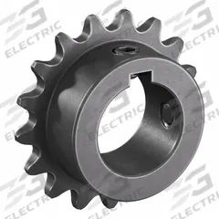 TSUBAKI Single Strand Sprocket: 35, For 3/8 in Chain Pitch, 1 in Bore Dia, 17 Teeth, Steel (MPN 35B17F-1). Key specifications — Brand: TSUBAKI.